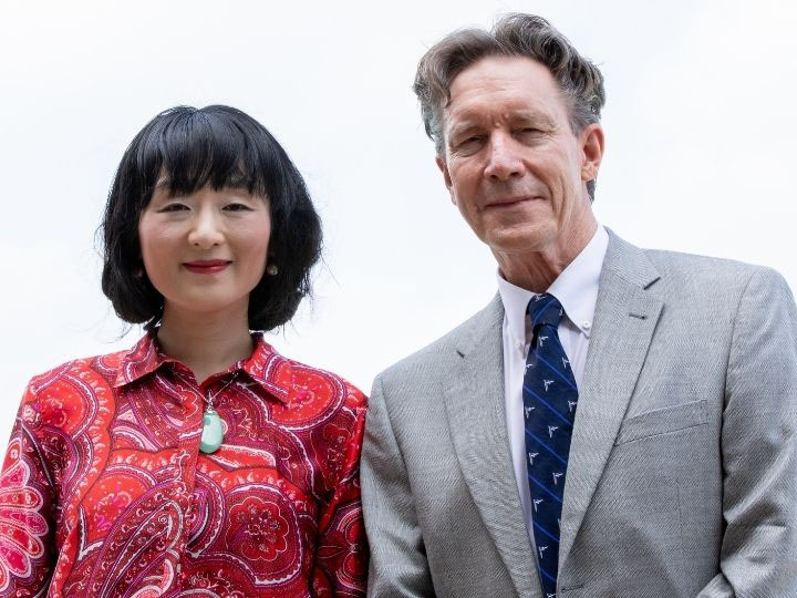 Professors Wa Xian and Frank McKeon
